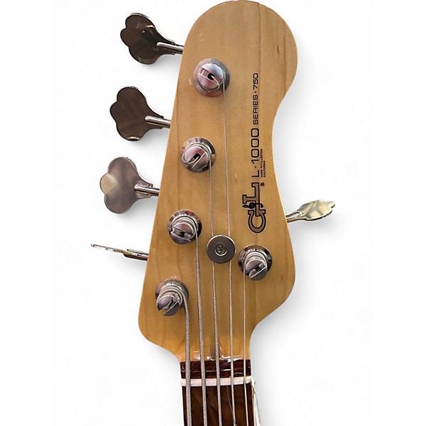 Used G&L 750 SERIES L1000 5-STRING 3 Color Sunburst Electric Bass Guitar