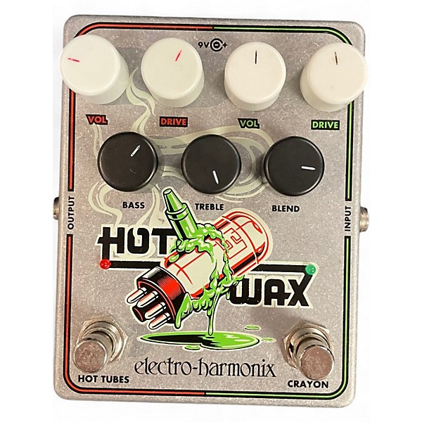 Used Electro-Harmonix Hot Wax Multi Overdrive Effect Pedal