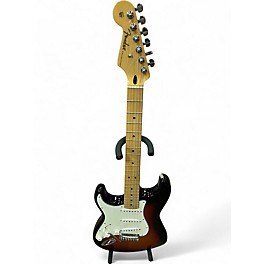 Used Fender 75TH ANIVARSARY STANDARD STRATOCASTER LEFTHANDED 3 Color Sunburst Electric Guitar