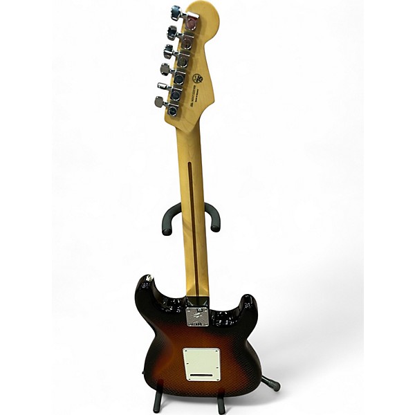 Used Fender 75TH ANIVARSARY STANDARD STRATOCASTER LEFTHANDED 3 Color Sunburst Electric Guitar