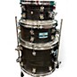 Used Odery 4 Piece CAFEKIT EXPANSION Black Drum Kit