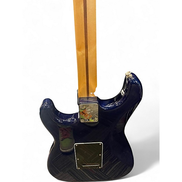 Used Fender Player Stratocaster Metallic Aqua Marine Solid Body Electric Guitar