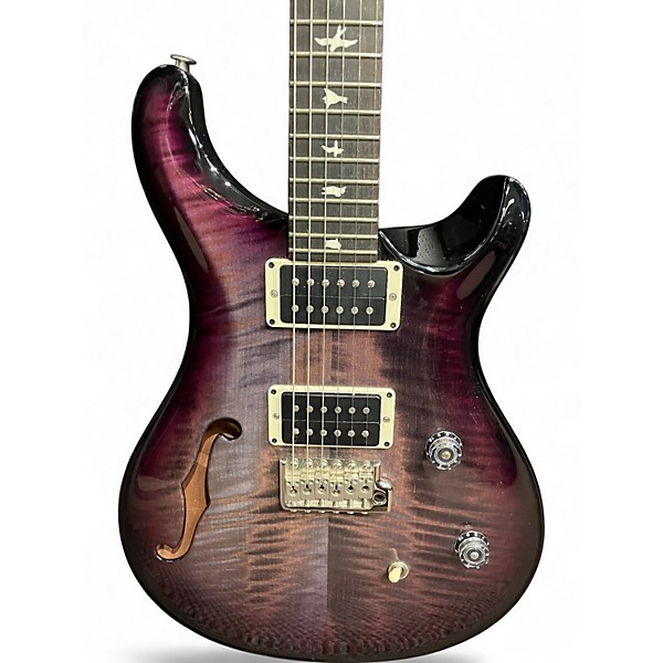 Used PRS CE24 Hollowbody Trans Purple Hollow Body Electric Guitar