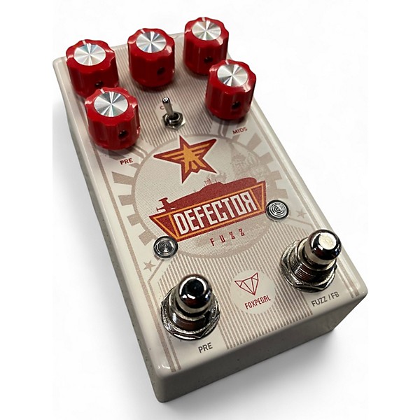 Used Foxpedal Defector Fuzz Effect Pedal