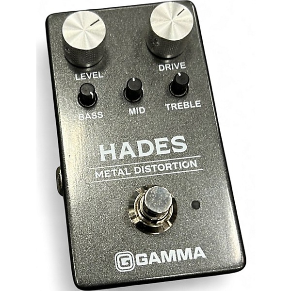 Used GAMMA HADES METAL DISTORTION Effect Pedal