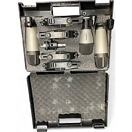 Used Samson 8 KIT DRUM MICROPHONE KIT Percussion Microphone Pack