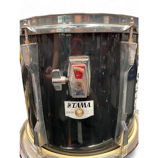 Used Tama 3 Piece rockstar deluxe black Drum Kit