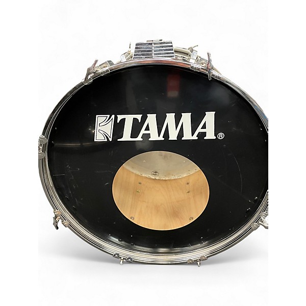 Used Tama 3 Piece rockstar deluxe black Drum Kit