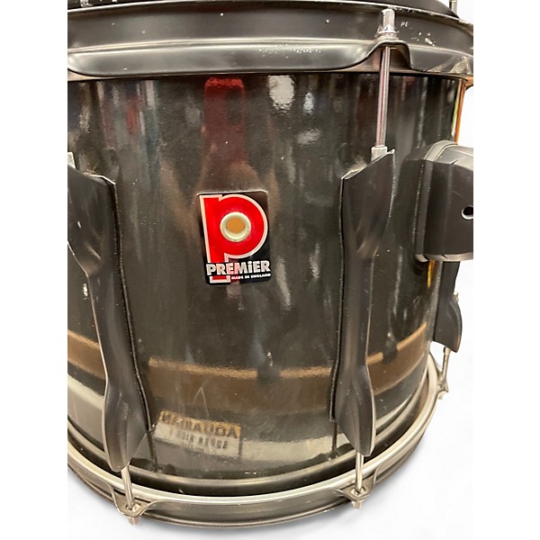 Used Premier 4 Piece cabria xpk Metallic Black Drum Kit