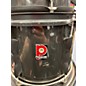 Used Premier 4 Piece cabria xpk Metallic Black Drum Kit