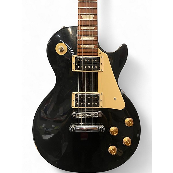 Used Gibson Les Paul Studio Black Solid Body Electric Guitar