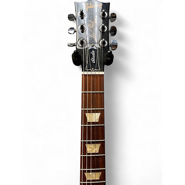 Used Gibson Les Paul Studio Black Solid Body Electric Guitar
