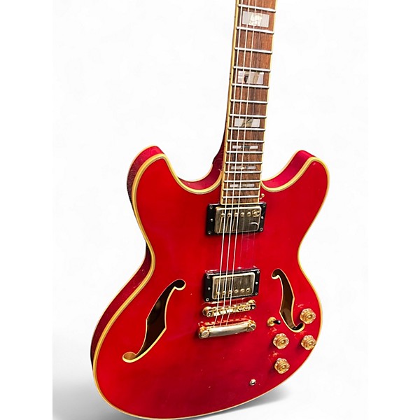Used Ibanez AS120 Heritage Cherry Hollow Body Electric Guitar