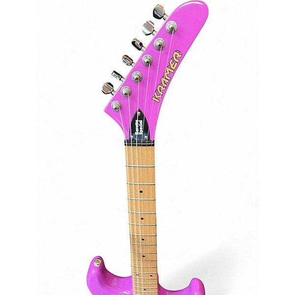 Used Kramer BARETTA SPECIAL Purple Solid Body Electric Guitar