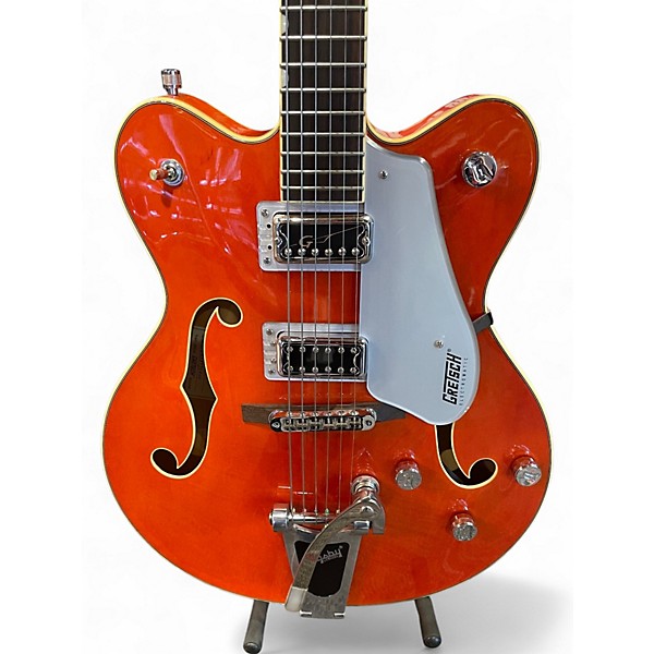 Used Gretsch Guitars G5422T Electromatic Orange Hollow Body Electric Guitar