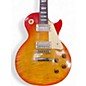 Vintage 2000s Gibson 1958 Reissue Les Paul Flame Top Cherry Sunburst Solid Body Electric Guitar