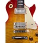 Vintage 2000s Gibson 1958 Reissue Les Paul Flame Top Cherry Sunburst Solid Body Electric Guitar