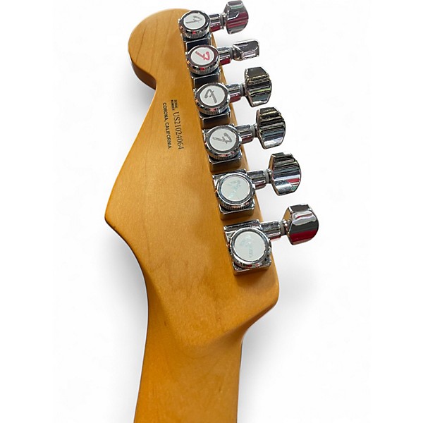 Used 2021 Fender American Ultra Stratocaster 2 Color Sunburst Solid Body Electric Guitar