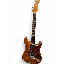 Used ESP Koa Strat natural koa Solid Body Electric Guitar