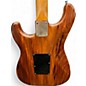 Used ESP Koa Strat natural koa Solid Body Electric Guitar