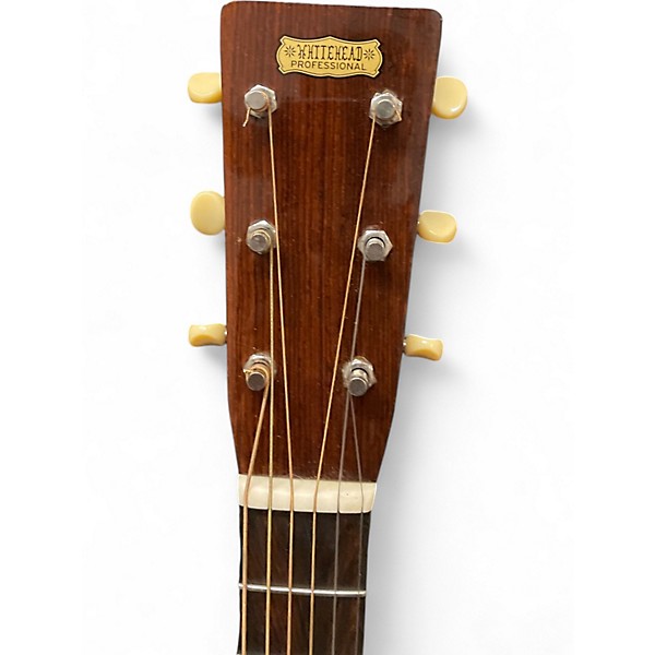 Used 2023 Whitehead 0M Lost Tunnel Redwood Natural Acoustic Guitar