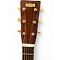 Used 2023 Whitehead 0M Lost Tunnel Redwood Natural Acoustic Guitar