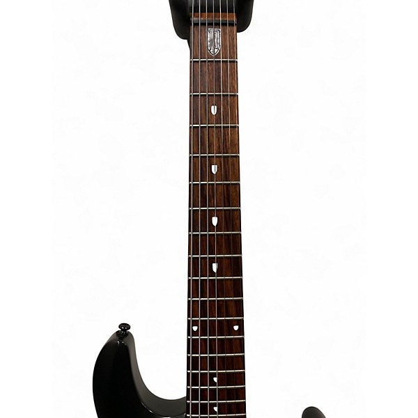 Used 2019 Sterling by Music Man JP70 John Petrucci Signature Black Solid Body Electric Guitar