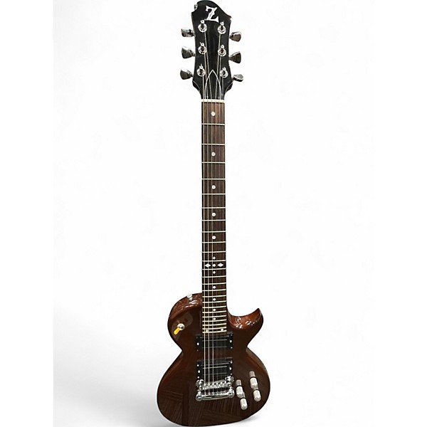 Used Zemaitis Z24 Antique Brown Solid Body Electric Guitar