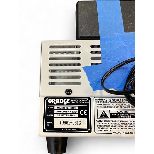 Used Orange Amplifiers MT20 Micro Terror 20W Tube Guitar Amp Head