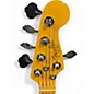 Used 2022 Fender AMERICAN PROFESSIONAL JAZZ V MYSTIC SURF GREEN Electric Bass Guitar