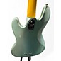 Used 2022 Fender AMERICAN PROFESSIONAL JAZZ V MYSTIC SURF GREEN Electric Bass Guitar