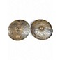 Used MEINL 14in Byzance EX Dry Medium Hi Hat Pair Cymbal thumbnail