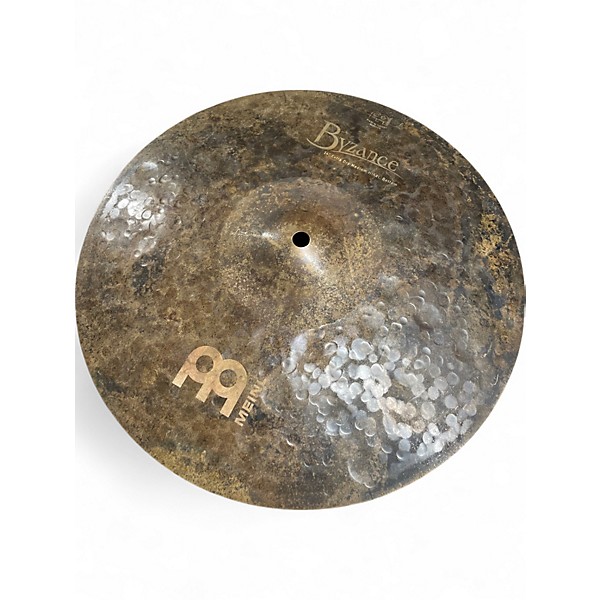 Used MEINL 14in Byzance EX Dry Medium Hi Hat Pair Cymbal
