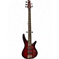 Used Ibanez SR505 5 String RED Electric Bass Guitar thumbnail