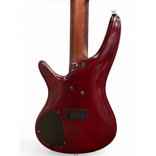 Used Ibanez SR505 5 String RED Electric Bass Guitar