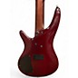 Used Ibanez SR505 5 String RED Electric Bass Guitar