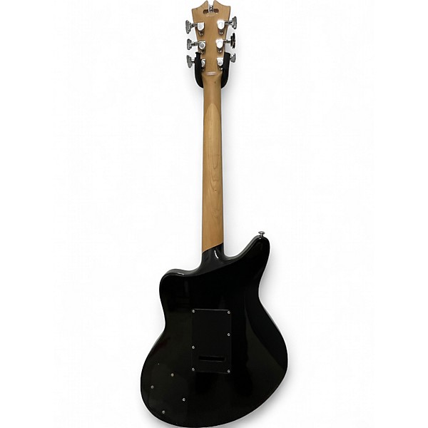 Used D'Angelico Premier Series bedford tremolo Black Solid Body Electric Guitar