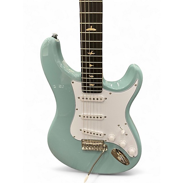 Used PRS SE Silver Sky Stone Blue Solid Body Electric Guitar