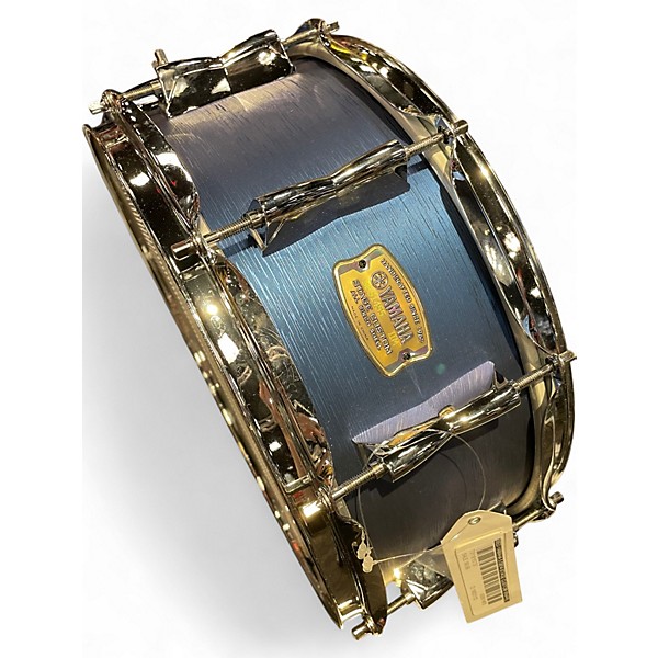 Used Yamaha 5.5X14 Stage Custom Snare Blue Drum