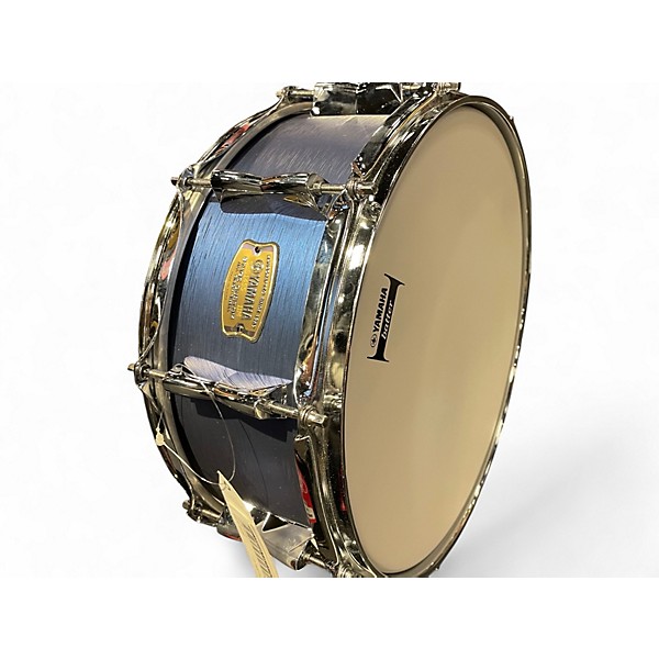 Used Yamaha 5.5X14 Stage Custom Snare Blue Drum
