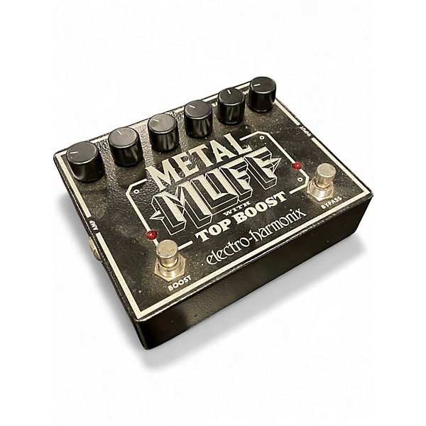 Used Electro-Harmonix Metal Muff Distortion With Top Boost Effect Pedal