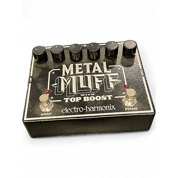 Used Electro-Harmonix Metal Muff Distortion With Top Boost Effect Pedal