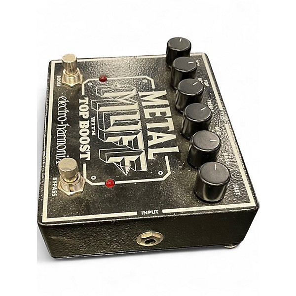 Used Electro-Harmonix Metal Muff Distortion With Top Boost Effect Pedal