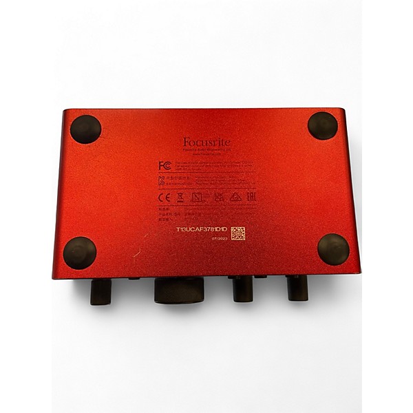 Used Focusrite SCARLETT SOLO GEN4 Audio Interface