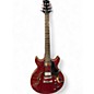 Used Silvertone SSLA-30/TR Crimson Red Trans Hollow Body Electric Guitar thumbnail