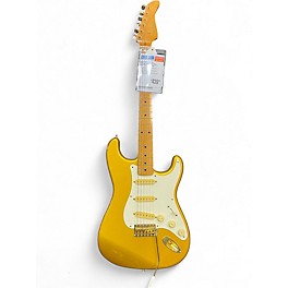 Used Fernandes LE2 VINTAGE Aztec Gold Solid Body Electric Guitar