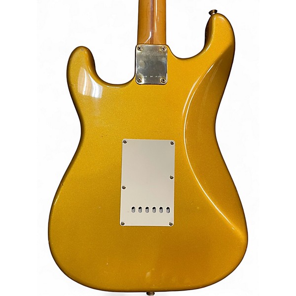 Used Fernandes LE2 VINTAGE Aztec Gold Solid Body Electric Guitar