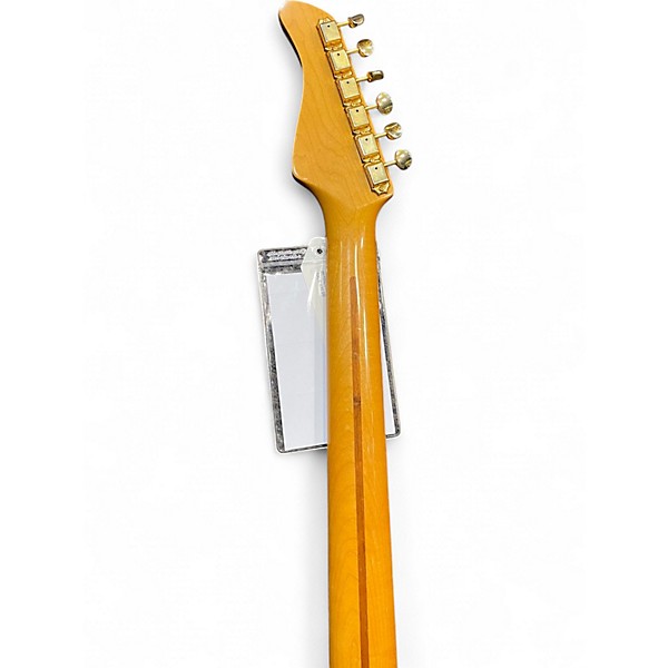 Used Fernandes LE2 VINTAGE Aztec Gold Solid Body Electric Guitar