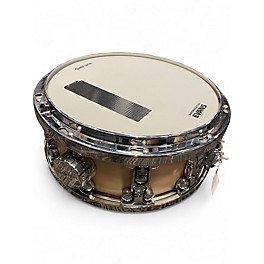 Used dialtune 14in Snare Natural Drum