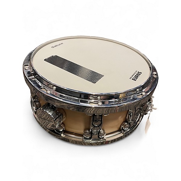 Used dialtune 14in Snare Natural Drum
